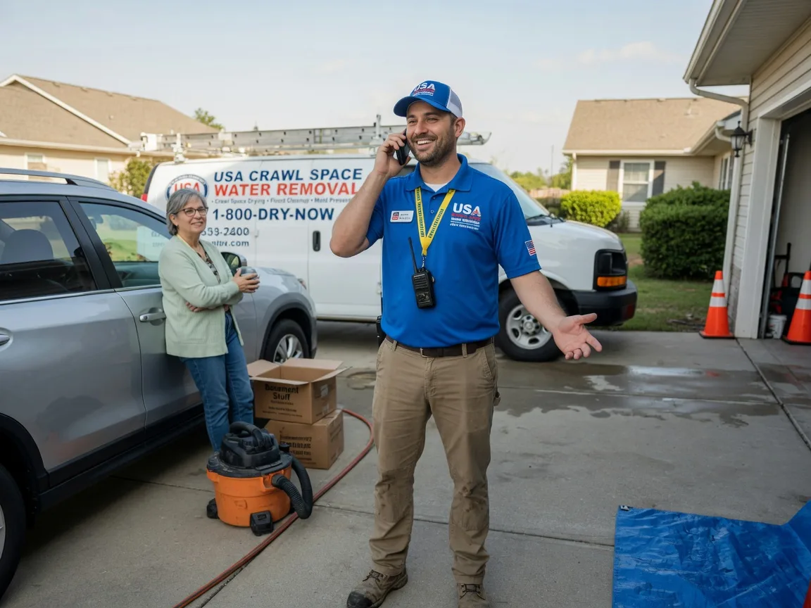 Crawl Space Water Removal Ora, IN FAQs